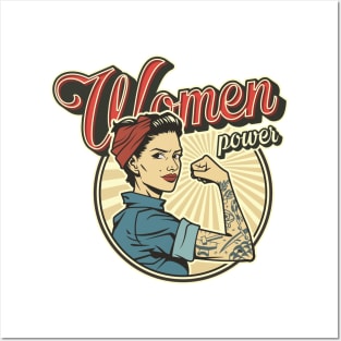 Women power Posters and Art